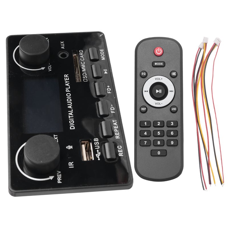 Audio Music App - Carte décodeur MP3 Bluetooth 5.0 avec