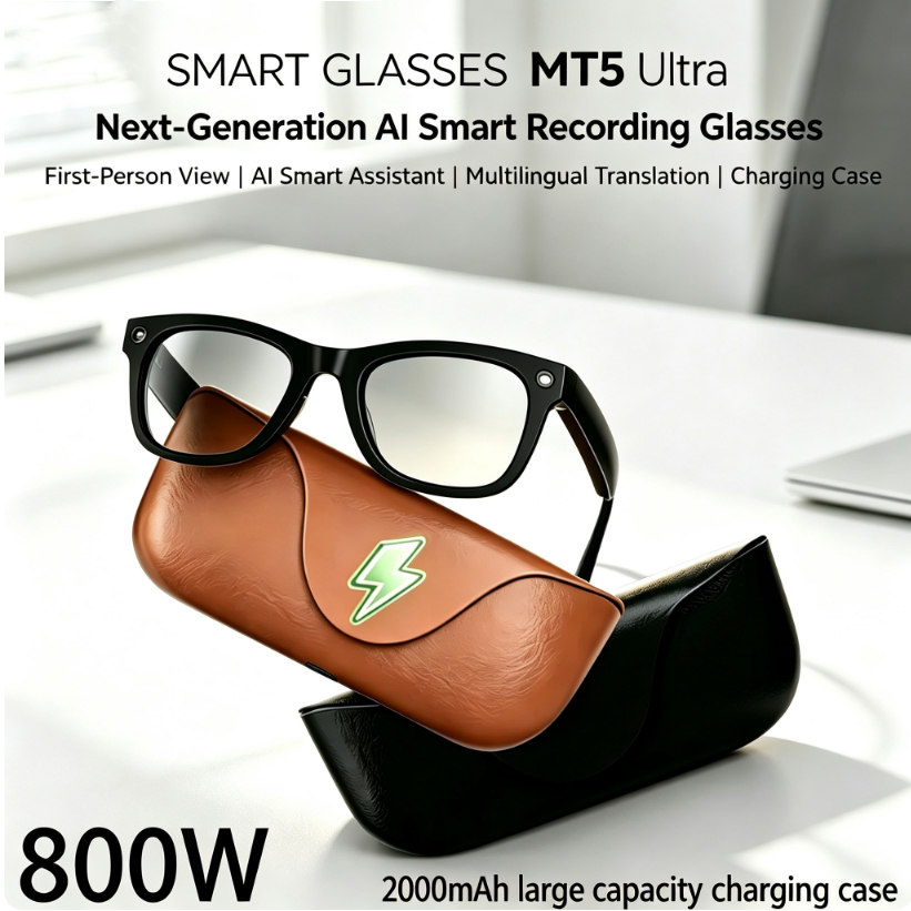 Audio Music Bluetooth - Lunettes intelligentes IA 2026 HD avec