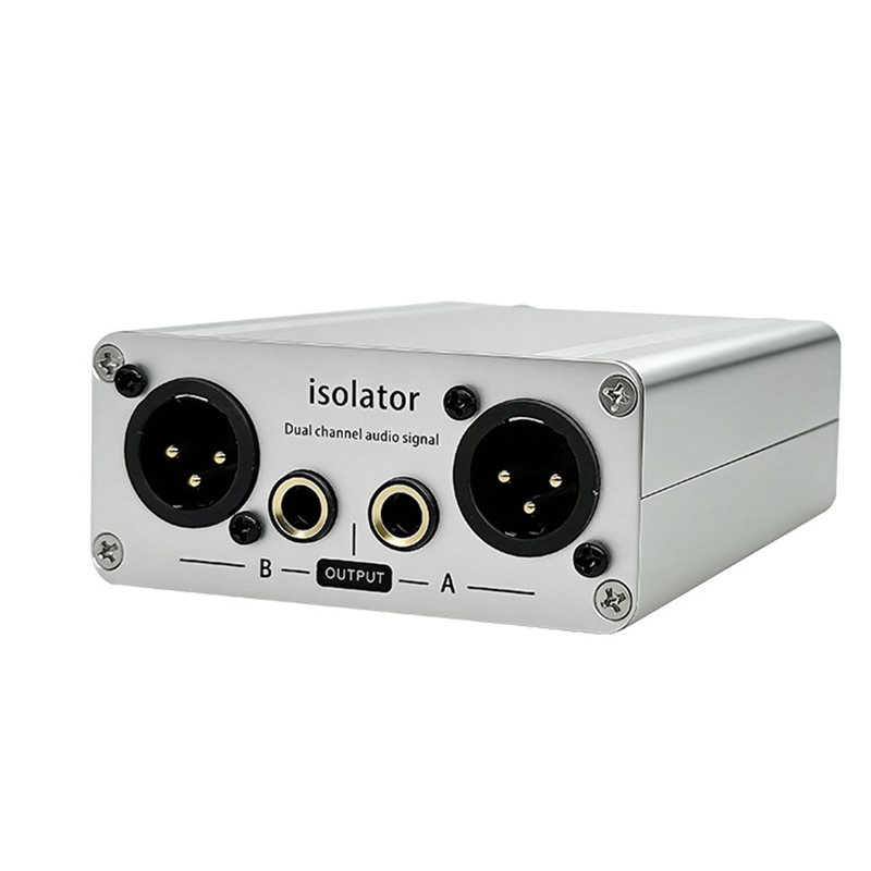 Audio Music Isolator - Isolateur audio CJSD-XLR, filtre anti-bruit audio,