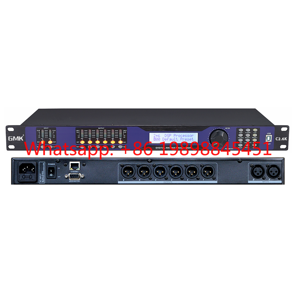 Audio Music Effect - Processeur audio DSP portable GMK C2.6K,