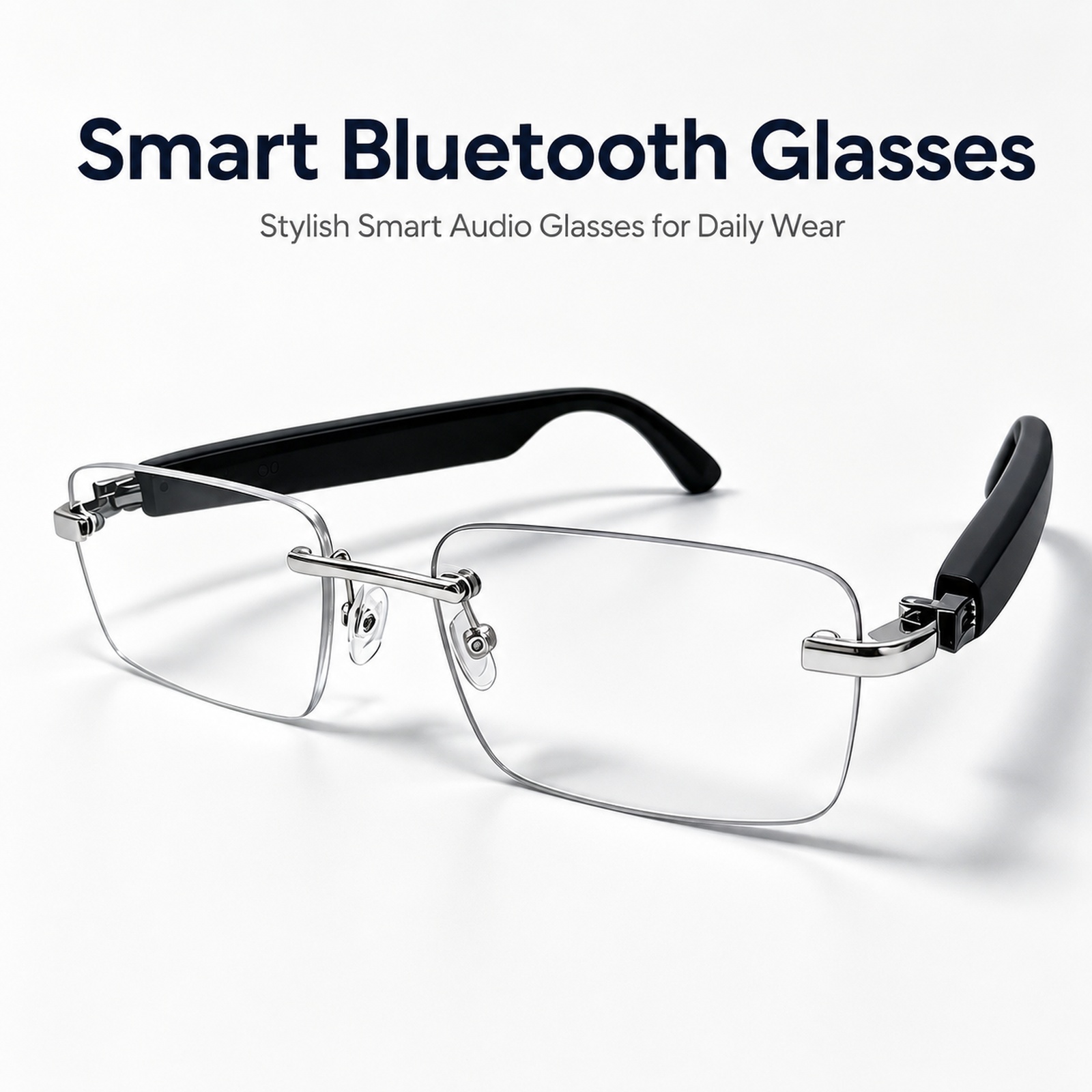 Audio Music Bluetooth - Lunettes de soleil intelligentes Bluetooth, lunettes