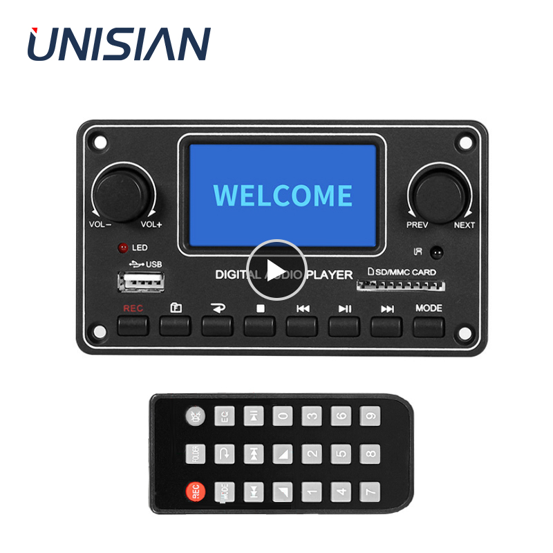 Audio Music App - Module de lecteur LCD UNISIAN MP3