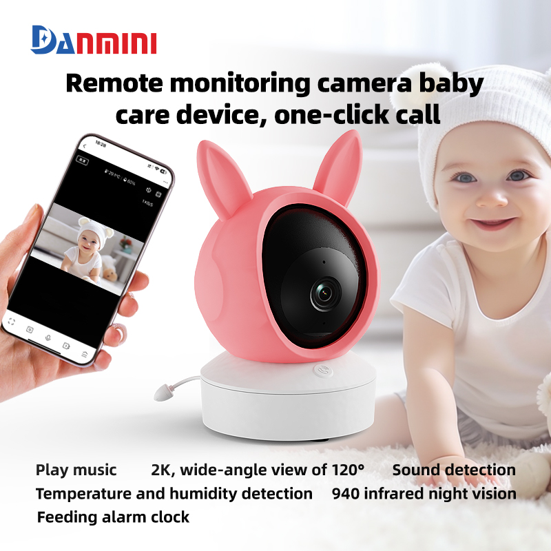 Audio Music App - Danmini 1080P bébé moniteur Mobile Tuya