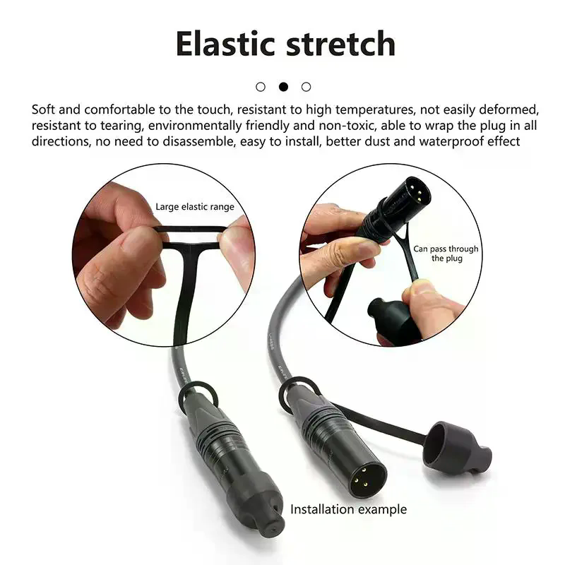 Audio Music Cover - Lot de 2 capuchons de protection