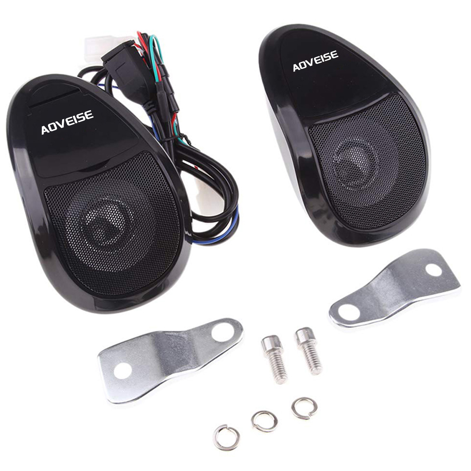Audio Music App - Haut-parleur Bluetooth étanche pour moto, lecteur