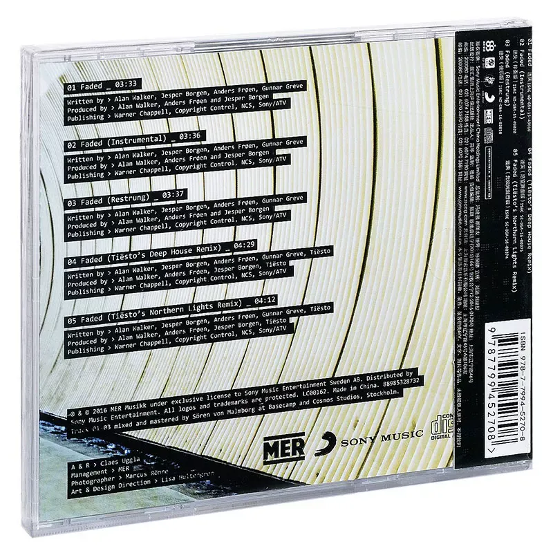 Album CD Alan Walker Lost, mus - Audio Music For avis et prix