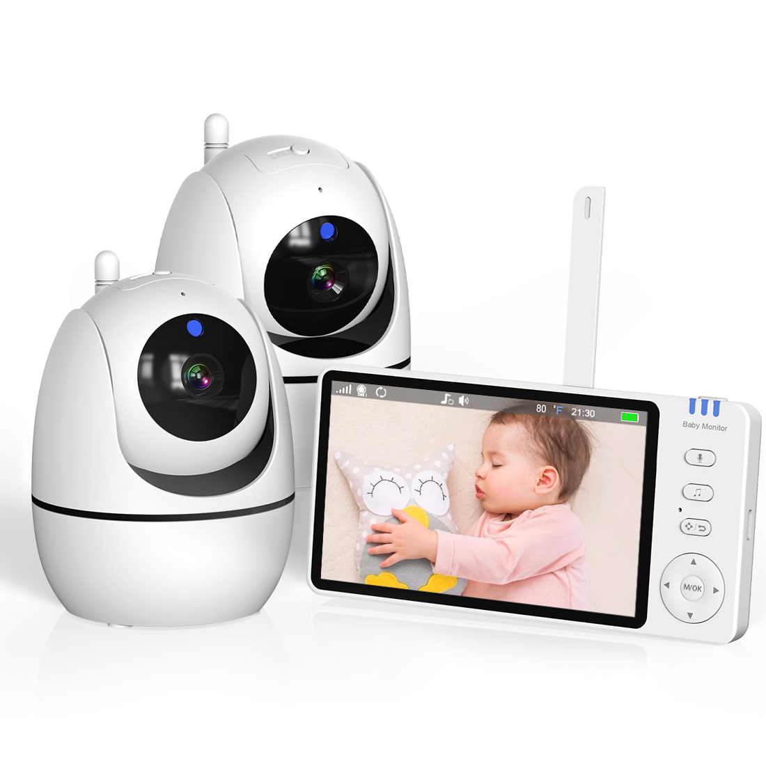 Visiophone sans fil HD 720P po - Audiovision Music Player avis et prix