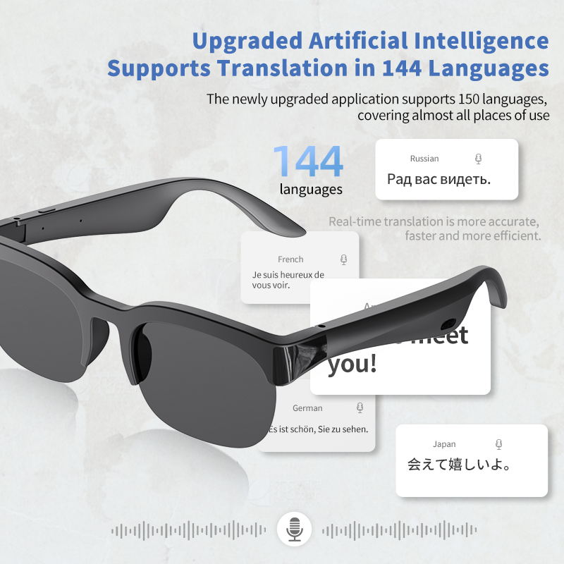 Lunettes audio intelligentes à - Audio Music Bluetooth avis et prix