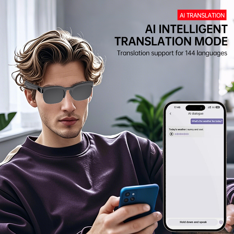 Lunettes audio intelligentes à - Audio Music Bluetooth avis et prix