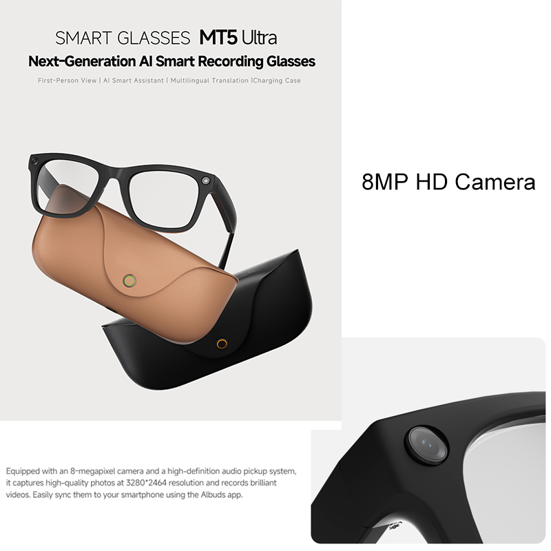 Lunettes intelligentes IA 2026 - Audio Music Bluetooth avis et prix