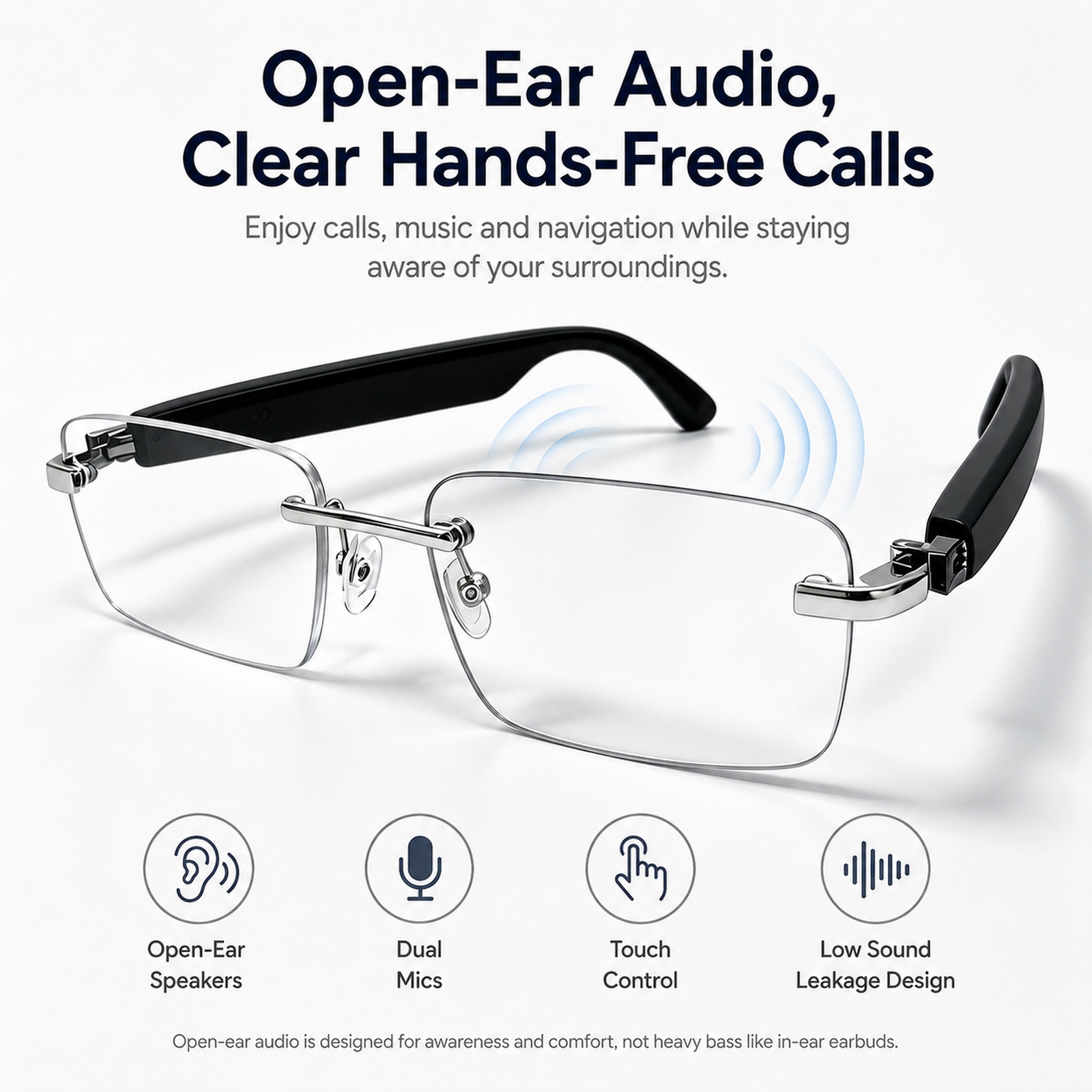Lunettes de soleil intelligent - Audio Music Bluetooth avis et prix