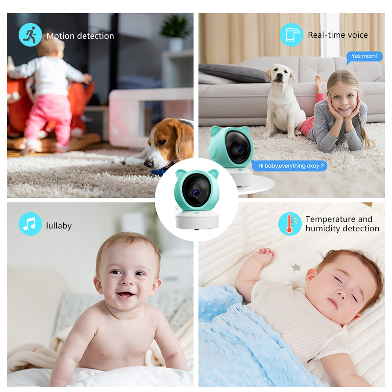 Danmini 1080P bébé moniteur Mo - Audio Music App avis et prix