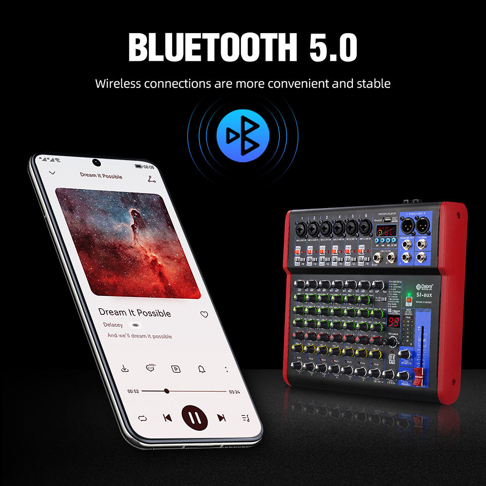 Table de mixage audio portable - Audio Music Effect avis et prix