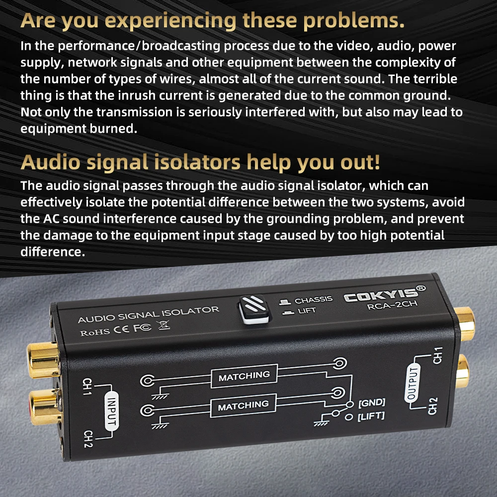 Éliminateur de Hum professionn - Audio Music Isolator avis et prix