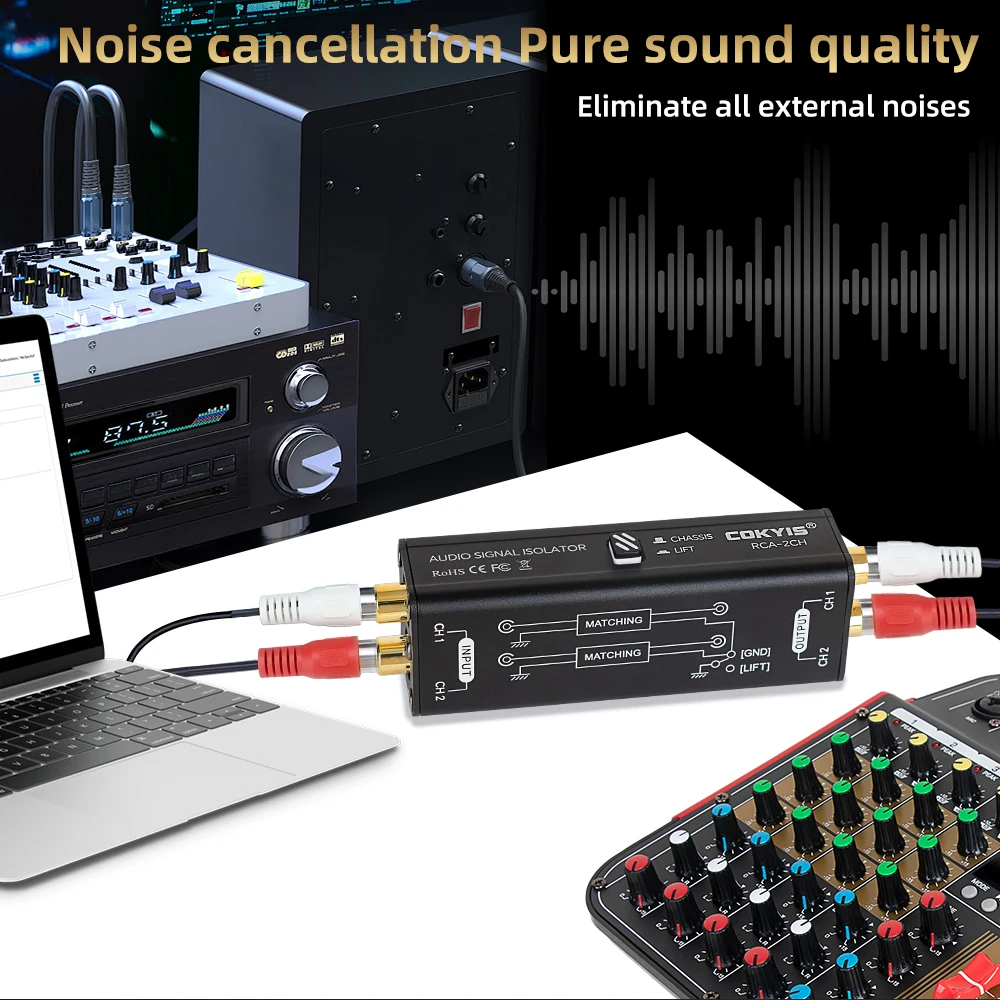 Éliminateur de Hum professionn - Audio Music Isolator avis et prix