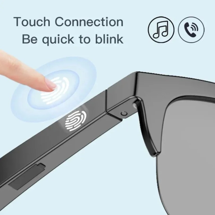 Lunettes de soleil intelligent - Audio Music Bluetooth avis et prix