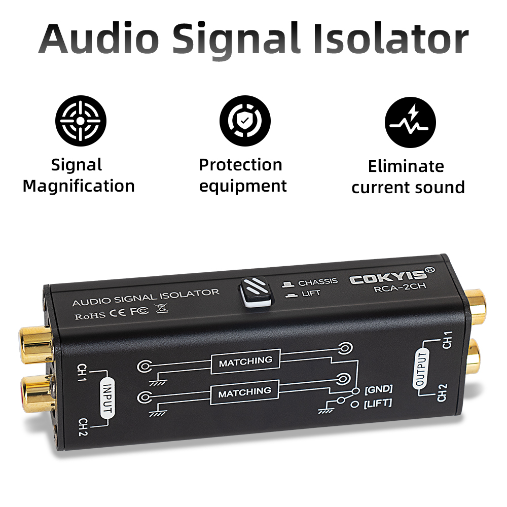 Éliminateur de Hum professionn - Audio Music Isolator avis et prix