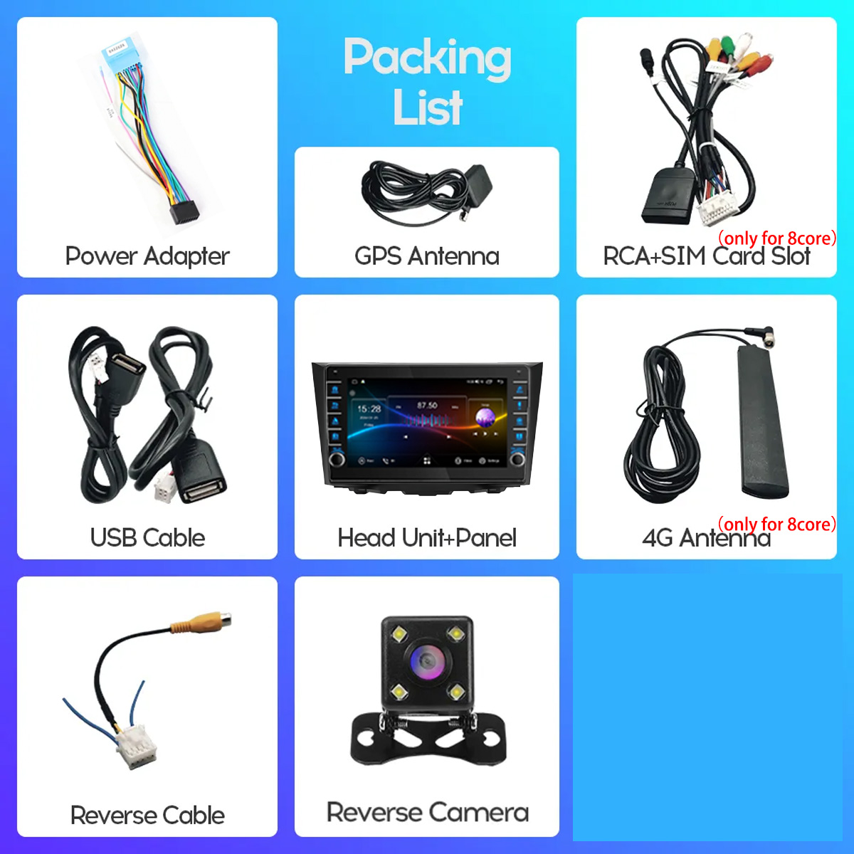 Autoradio Android 14 8 Go RAM  - Audio Music To Text avis et prix