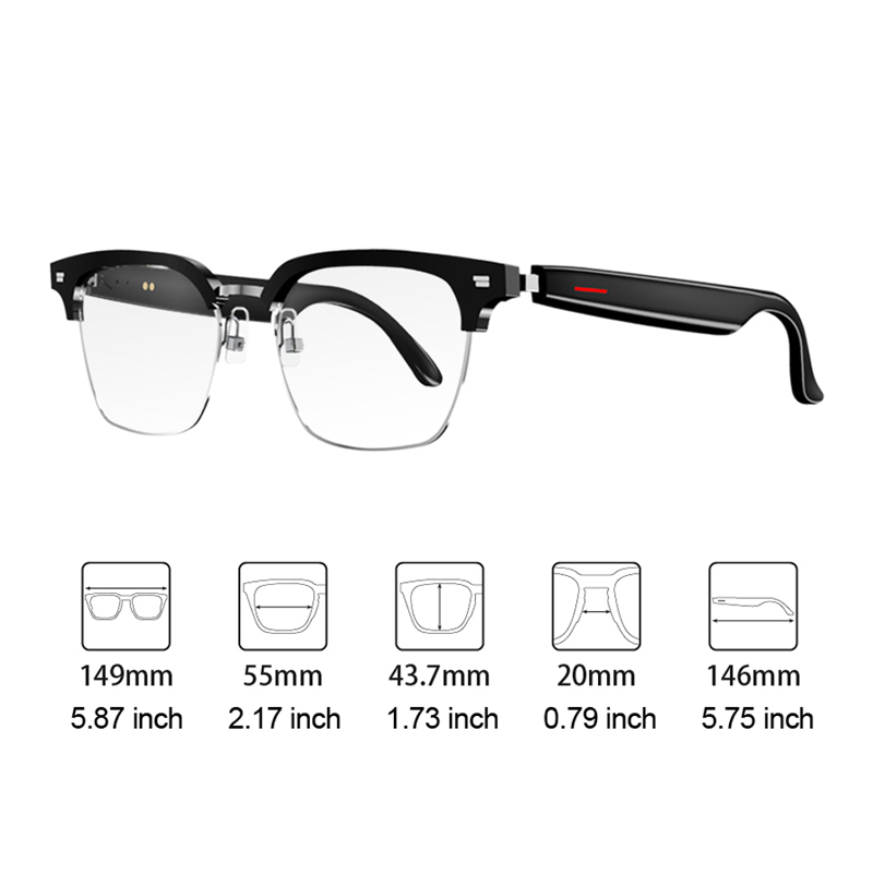 Lunettes intelligentes pour le - Audio Music Bluetooth avis et prix
