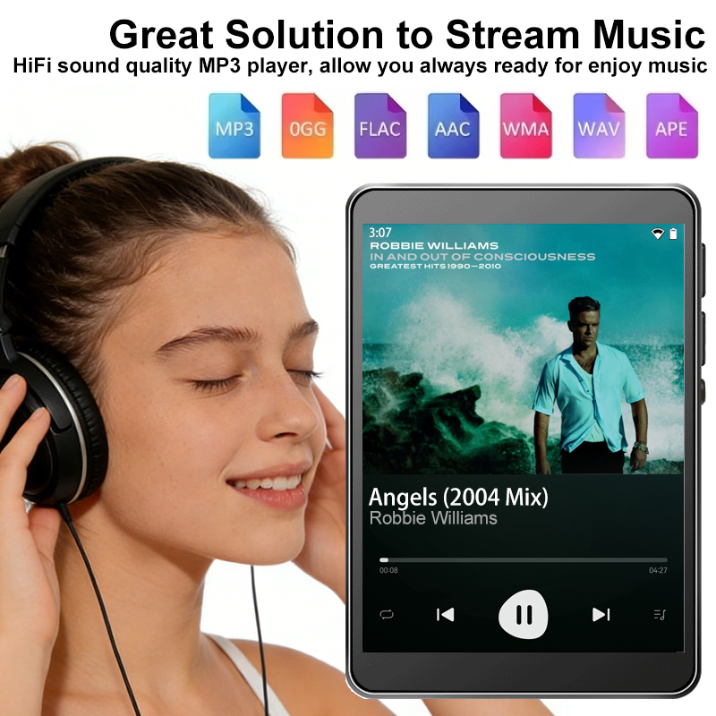 Lecteur MP3 WiFi Android 10, S - Audio Music Download Mp3 avis et prix